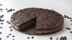 Шоколадный торт «Мокко» без выпекания