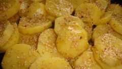 Готовим вкуснейший картофель с кунжутом