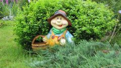 How to make garden figures with their hands