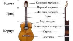 Конструкция гитары