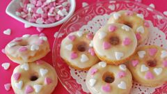 Как приготовить мини-пончики ко дню Святого Валентина