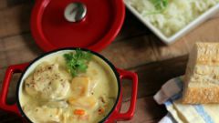Как приготовить куриный суп с персиком и кокосовым молоком