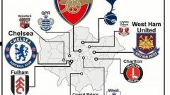 Сколько в Лондоне футбольных клубов