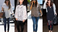 What to wear with a long blouse