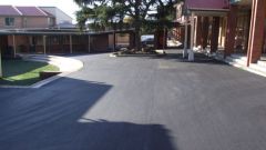 How to lay asphalt in the yard