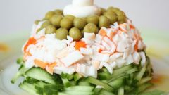 Рецепты салатов с зеленым горошком