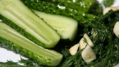 Cook at home. Pickled cucumbers
