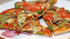 Простой рецепт пиццы с грибами