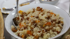 Как приготовить рис с изюмом 