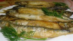 How to cook capelin in the pan