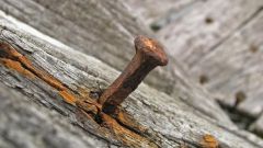 What to do if stepped on a rusty nail 