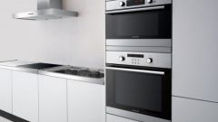 How to position the socket for the oven
