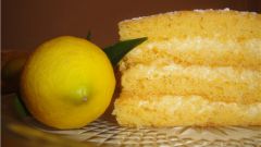 Как приготовить лимонный бисквит