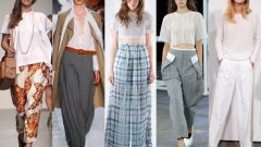 Какие брюки в моде в сезоне весна-лето 2014