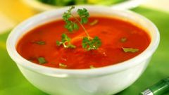 Как приготовить томатный суп-пюре