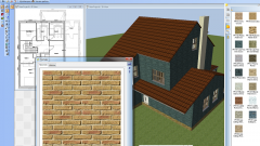 How to draw a house project on the computer