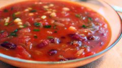Как сварить вкусный суп из красной фасоли