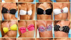 How to sew a swimsuit-bandeau
