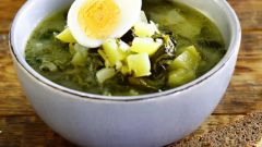 Супы из свежей зелени: зеленые щи