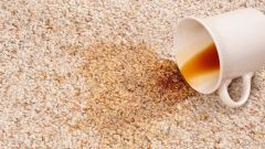 How to get coffee stain from carpet