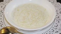 Как приготовить молочный суп