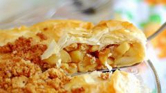 Как приготовить яблочный пирог из теста фило