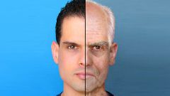 How the face changes with ageing