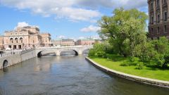Стокгольм — город на 14  островах