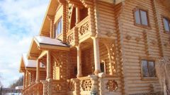 Как выглядит деревянный дом
