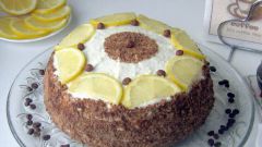 Творожный торт "Кофе с лимоном"