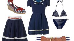Морской стиль одежды – идеальный вариант для лета