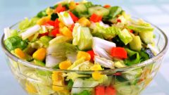 Как приготовить легкий овощной салат