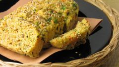 Как приготовить сырно-овощной хлеб на семолине