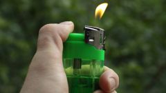 What gas is in the lighter
