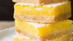 Как приготовить пирожное с лимонной начинкой