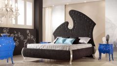 Интерьер спальни в стиле арт-деко