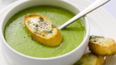 Как сварить суп из брокколи со сливками 