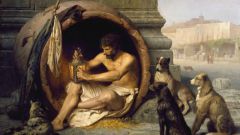 Зачем  Диоген жил в бочке  