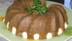 Souffle of liver in the oven: recipes