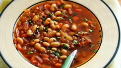 Как приготовить суп с белой и красной фасолью