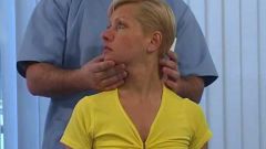 Exercises for the neck at the Bubnovsky