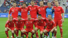 Euro 2016 qualifying group team of Russia on football