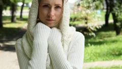 How to tie Snood knitting for beginners 