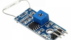 How to connect the module reed switch for Arduino