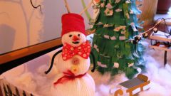 Снеговик своими руками: мастерим подарки на Новый год
