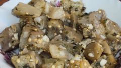 Маринованные баклажаны со вкусом грибов