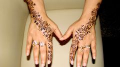 How to make mehendi (patterns on hands at home 