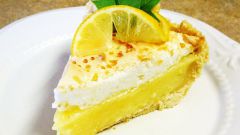 Как приготовить лимонный торт с меренгой