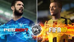 Что выбрать FIFA 17 или PES 17