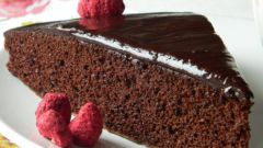 Как приготовить простой шоколадный пирог на воде 